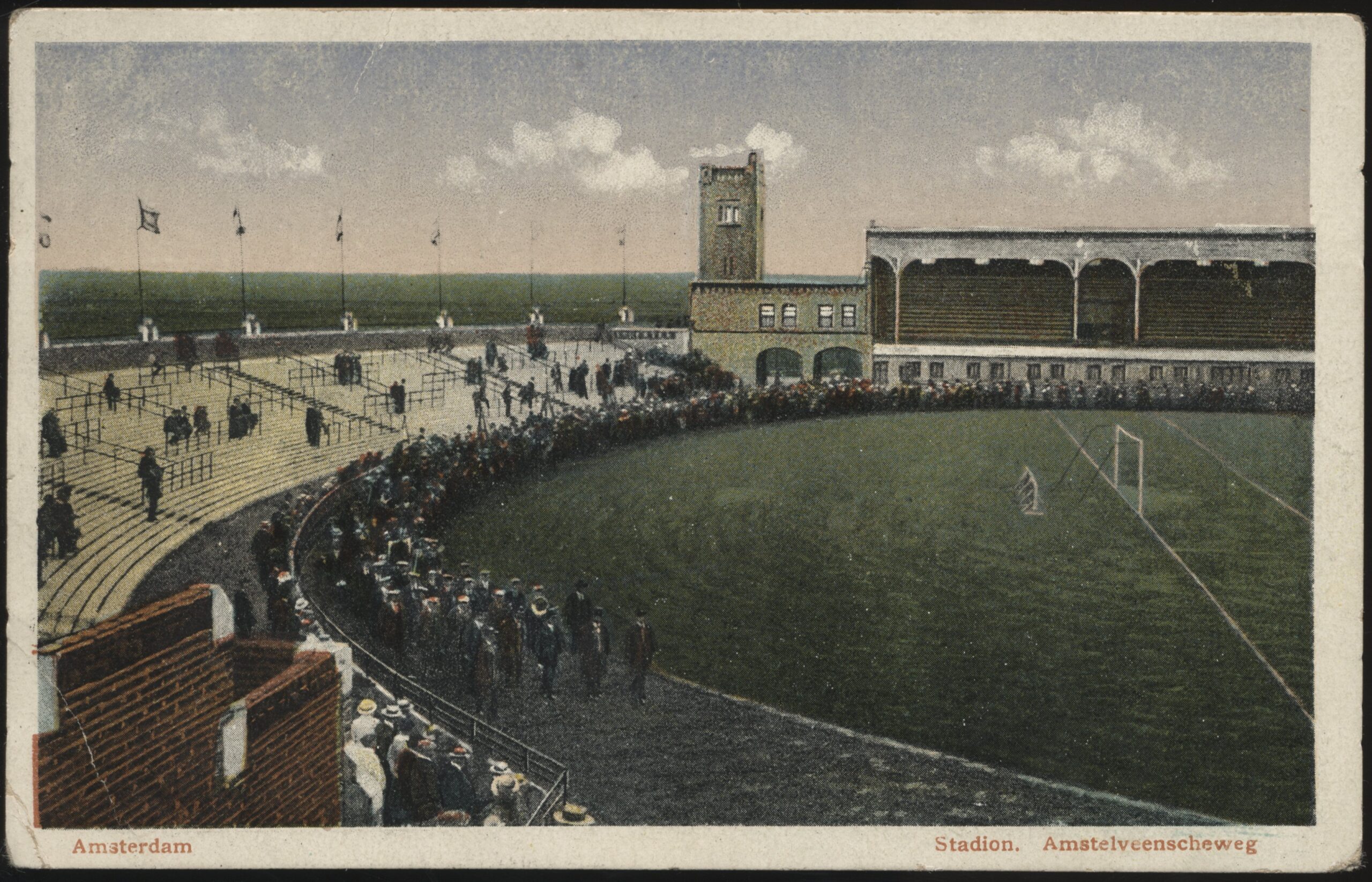 JH Scheeaefer - 'Amsterdam Stadium' (1919) - Used Postcard JH Scheeaefer - 'Amsterdam Stadium' (1919) - Used Postcard