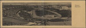Real Photo - 'Budapest Stadium Double Length Panorama' () - Unused Postcard Real Photo - 'Budapest Stadium Double Length Panorama' () - Unused Postcard
