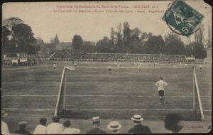 Hautmont - 'UIAFA Grand Euro Tournament Northern France v England Football Roubaix ' (1911) - Used Postcard Hautmont - 'UIAFA Grand Euro Tournament Northern France v England Football Roubaix ' (1911) - Used Postcard