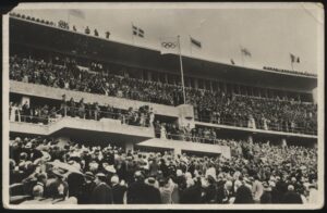 Berlin Olympics - 'Opening Ceremony feat Nazi Leadership' (1936) - Postcard Berlin Olympics - 'Opening Ceremony feat Nazi Leadership' (1936) - Postcard