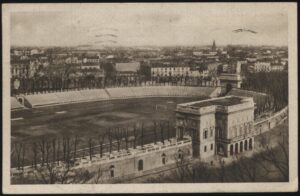 A & G Marco - 'Milano Stadium in the year of expansion' (1935) - Postcard A & G Marco - 'Milano Stadium in the year of expansion' (1935) - Postcard