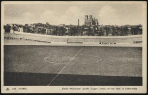 CDAP - 'Reims Municipal Football Stadium' (c1930's) - Postcard CDAP - 'Reims Municipal Football Stadium' (c1930's) - Postcard