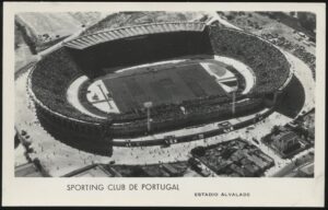 Real Photo - 'Sporting Club Estadio Alvalade' (c1960's) - Postcard Real Photo - 'Sporting Club Estadio Alvalade' (c1960's) - Postcard