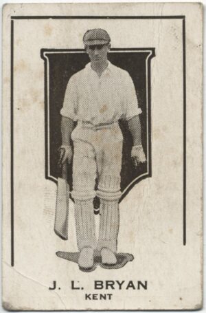 G.G. Goode - 'Prominent Cricketers' #1 - J.L. Bryan (Kent) (1924)