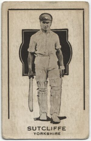 G.G. Goode - 'Prominent Cricketers' #13 - Sutcliffe (Yorkshire) (1924)