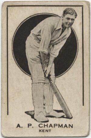 G.G. Goode - 'Prominent Cricketers' #2 - A.P. Chapman (Kent) (1924)