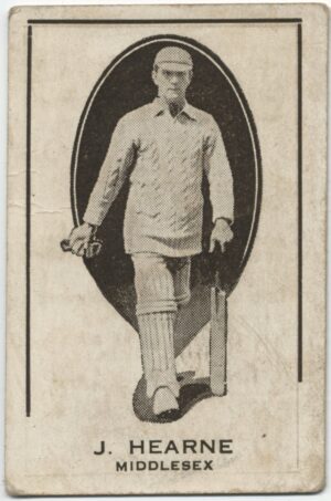 G.G. Goode - 'Prominent Cricketers' #6 - J. Hearne (Middlesex) (1924)