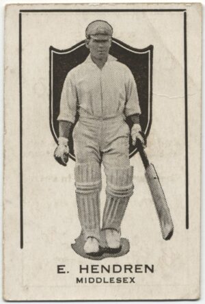 G.G. Goode - 'Prominent Cricketers' #7 - E. Hendren (Middlesex) (1924)