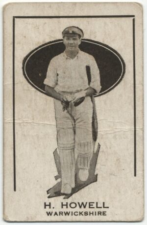 G.G. Goode - 'Prominent Cricketers' #9 - H. Howell (Warks) (1924) G.G. Goode - 'Prominent Cricketers' #9 - H. Howell (Warks) (1924)