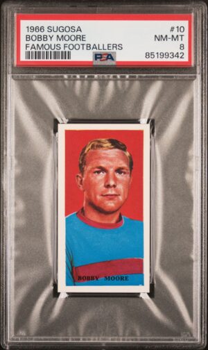 Sugosa - 'Famous Footballers' (1966) - Bobby Moore (West Ham United) **PSA8**