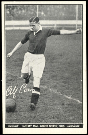 Sunday Mail - 'Junior Sports Club Footballers (B&W)' (1950) - Alf Conn (Heart of Midlothian)