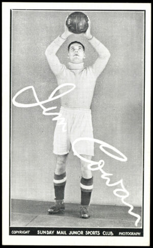 Sunday Mail - 'Junior Sports Club Footballers (B&W)' (1950) - Jim Cowan (Greenock Morton)
