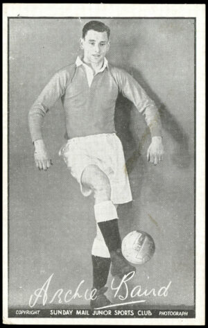 Sunday Mail - Archie Baird (Aberdeen) - 'Junior Sports Club Footballers (B&W)' (1950) Sunday Mail - Archie Baird (Aberdeen) - 'Junior Sports Club Footballers (B&W)' (1950)