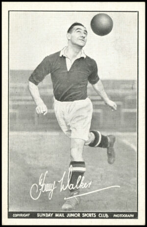 Sunday Mail - 'Junior Sports Club Footballers (B&W)' (1950) - Tommy Walker (Hearts)