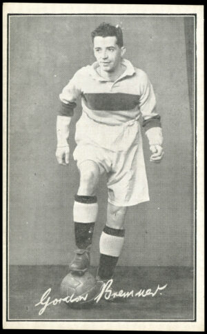 Sunday Mail - 'Scottish Footballers (B&W)' (1950) - Gordon Bremner (Motherwell)