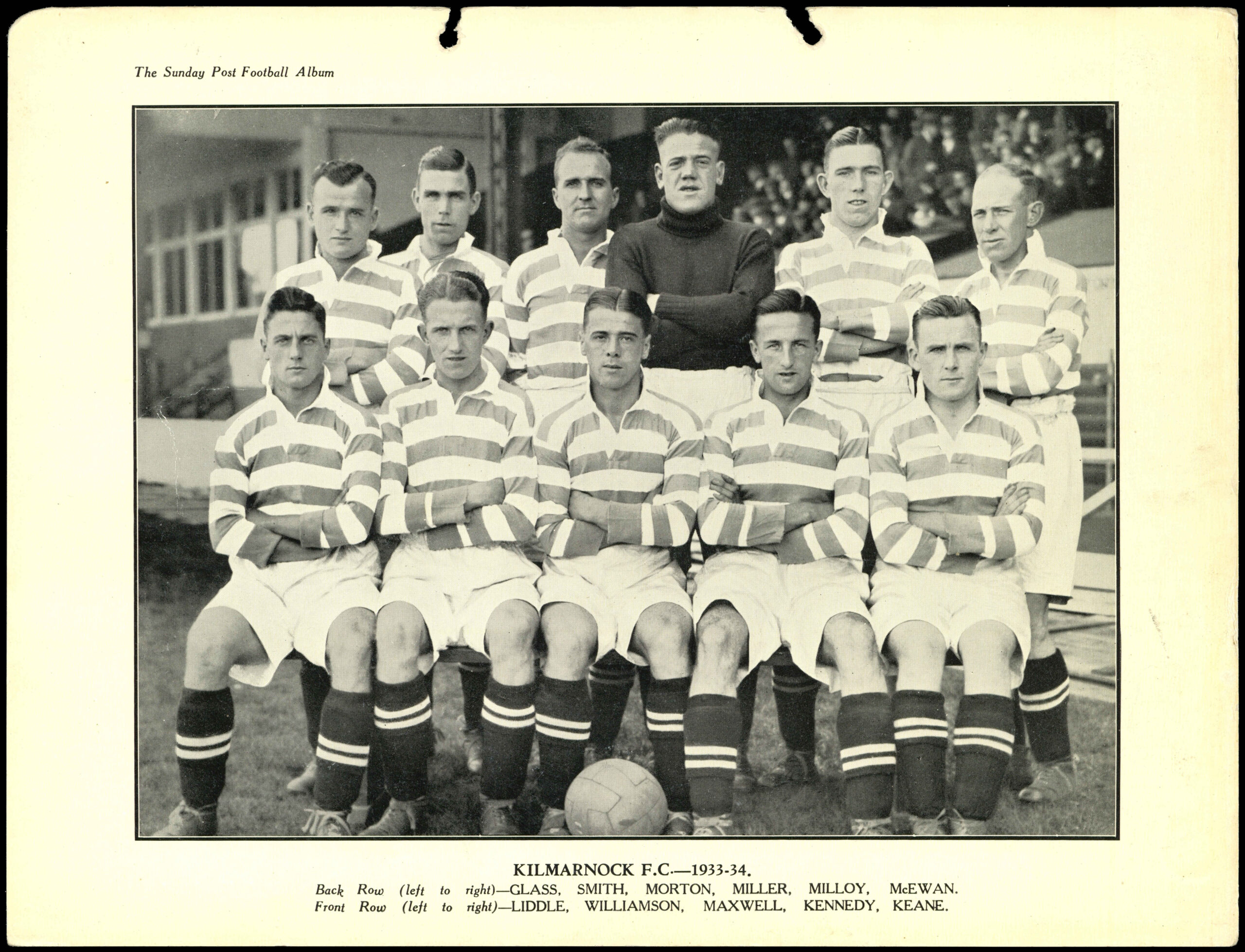 Sunday Post - Kilmarnock F.C. - 'Football Album' (1933) Sunday Post - Kilmarnock F.C. - 'Football Album' (1933)