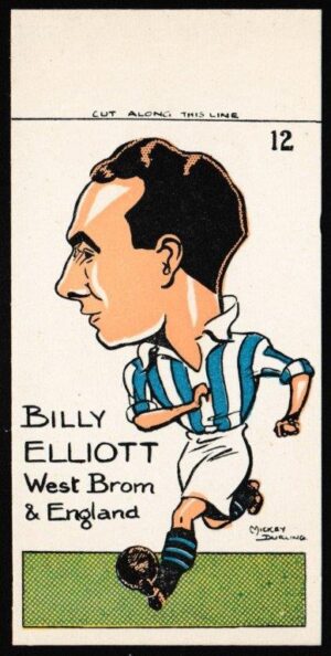 Sunday Empire News - 'Famous Footballers' (1953) - Billy Elliott (West Brom)