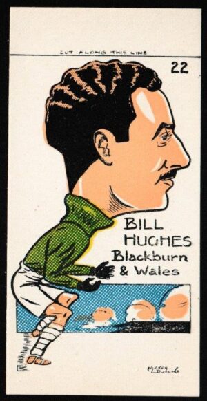 Sunday Empire News - 'Famous Footballers' (1953) - Bill Hughes (Blackburn)