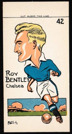 Sunday Empire News - 'Famous Footballers' (1953) - Roy Bentley (Chelsea)