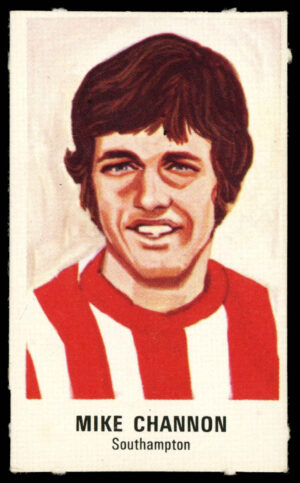The Sun - 'Football Strips of the 1st Division' #16 - Mike Channon (Southampton) (1969)