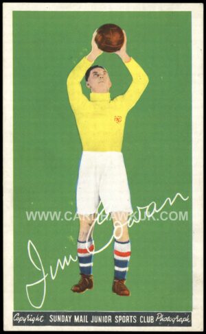 Sunday Mail - 'Scottish Footballers' (1950) - Jim Cowan (Greenock Morton)