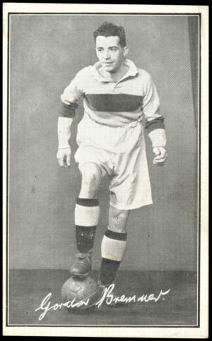 Sunday Mail - 'Scottish Footballers (B&W)' - Gordon Bremner (Motherwell) (1952)