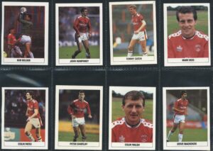 The Sun - 'Soccer Stickers 1989/90' (1989) - Charlton Athletic Team Set