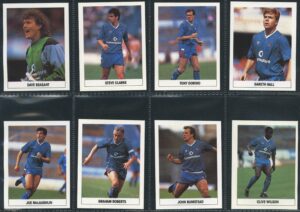 The Sun - 'Soccer Stickers 1989/90' (1989) - Chelsea Team Set