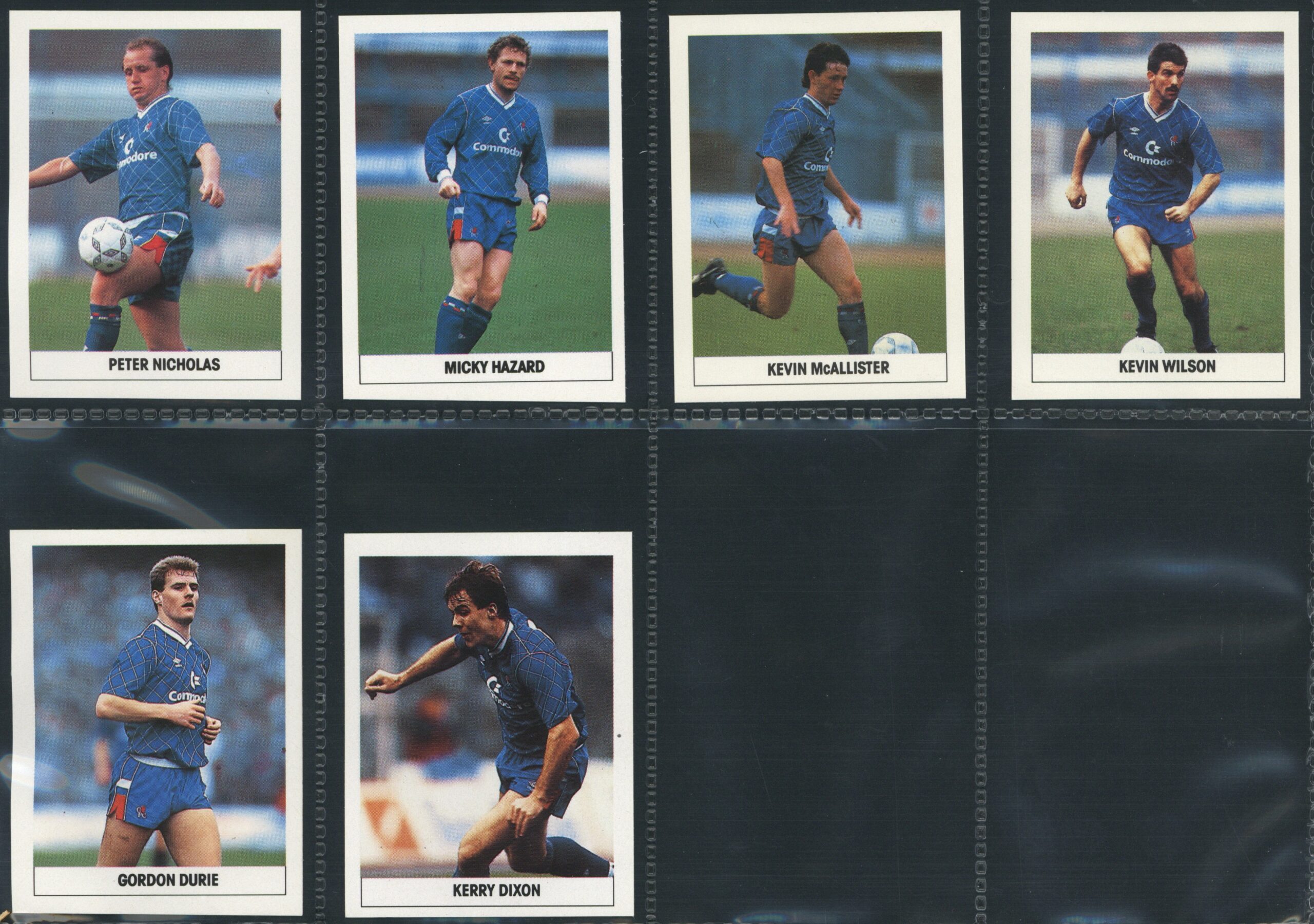 The Sun - 'Soccer Stickers 1989/90' (1989) - Chelsea Team Set The Sun - 'Soccer Stickers 1989/90' (1989) - Chelsea Team Set