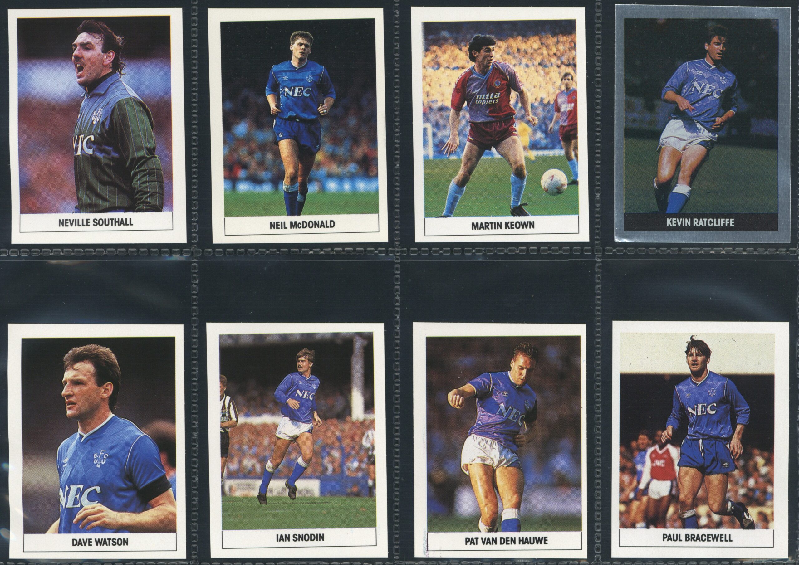 The Sun - 'Soccer Stickers 1989/90' (1989) - Everton Team Set The Sun - 'Soccer Stickers 1989/90' (1989) - Everton Team Set