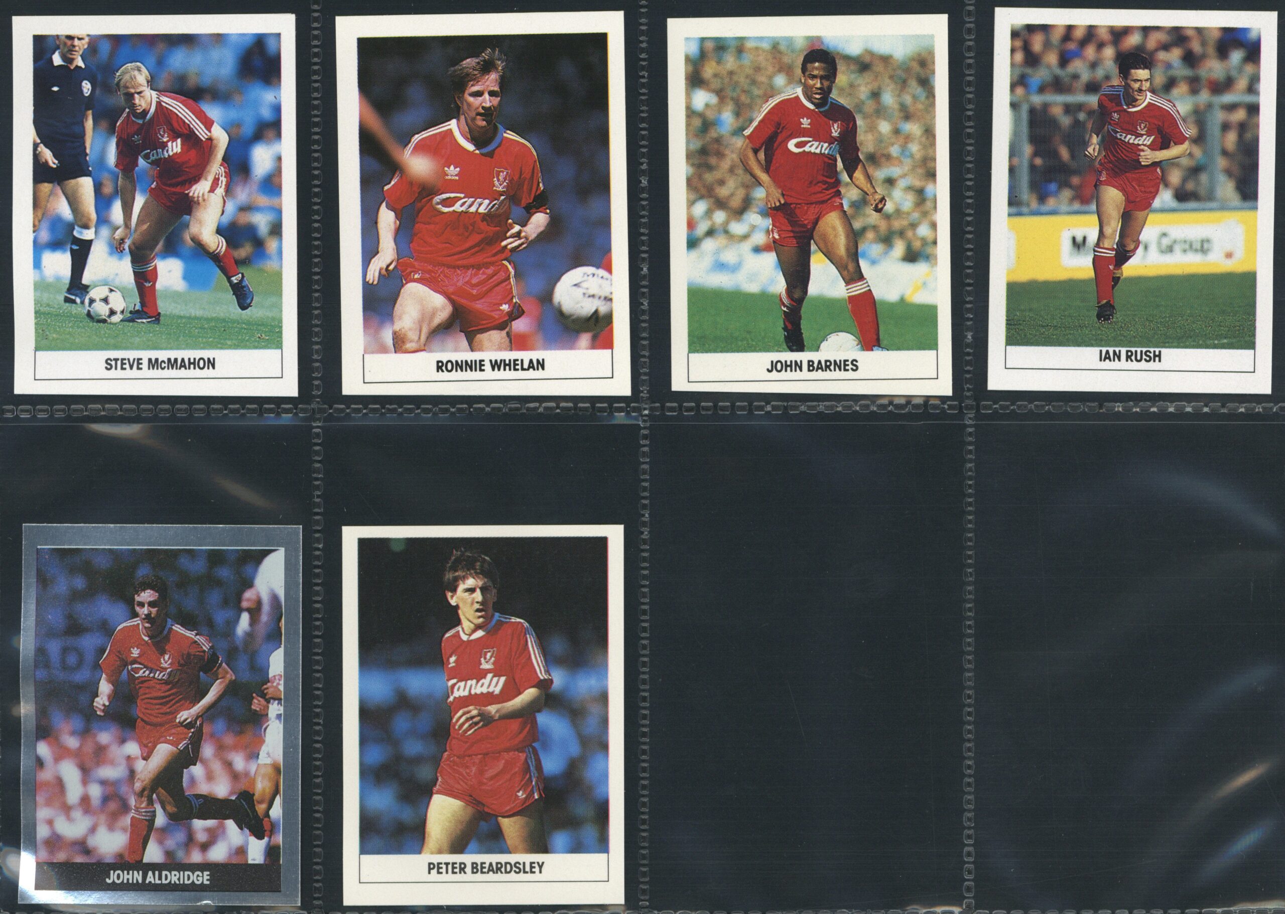 The Sun - 'Soccer Stickers 1989/90' (1989) - Liverpool Team Set The Sun - 'Soccer Stickers 1989/90' (1989) - Liverpool Team Set
