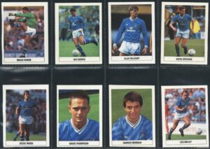The Sun - 'Soccer Stickers 1989/90' (1989) - Millwall Team Set