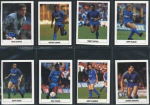 The Sun - 'Soccer Stickers 1989/90' (1989) - Wimbledon Team Set