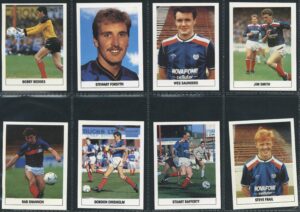 The Sun - 'Soccer Stickers 1989/90' (1989) - Dundee Team Set