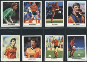 The Sun - 'Soccer Stickers 1989/90' (1989) - Dundee United Team Set