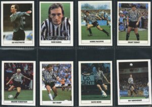 The Sun - 'Soccer Stickers 1989/90' (1989) - Dunfermline Team Set