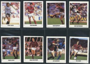 The Sun - 'Soccer Stickers 1989/90' (1989) - Heart of Midlothian Team Set