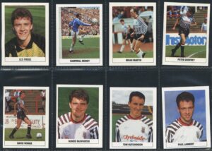 The Sun - 'Soccer Stickers 1989/90' (1989) - St. Mirren Team Set