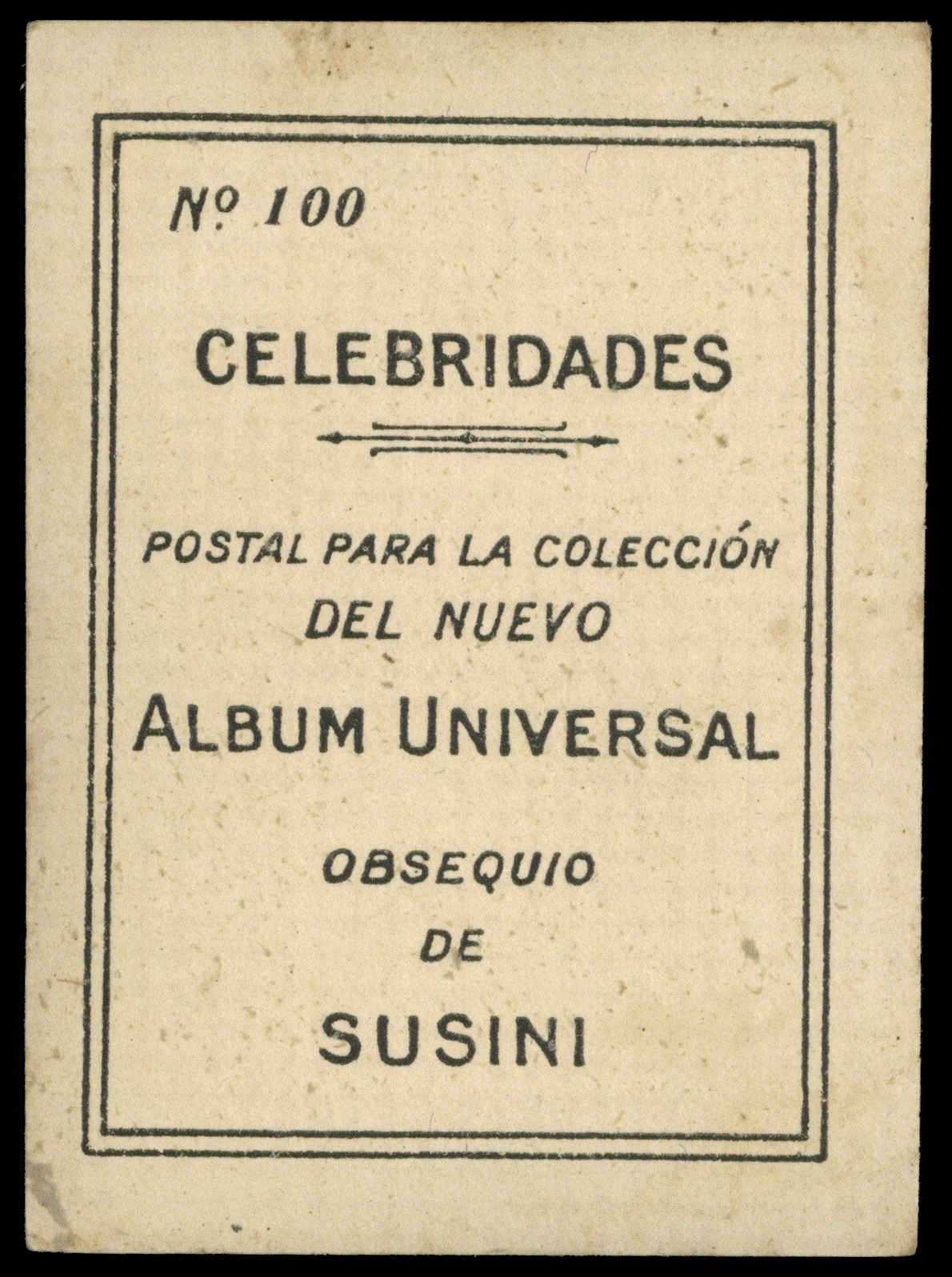 Susini - 'Celebridades' (1915) - Lord Roberts Susini - 'Celebridades' (1915) - Lord Roberts