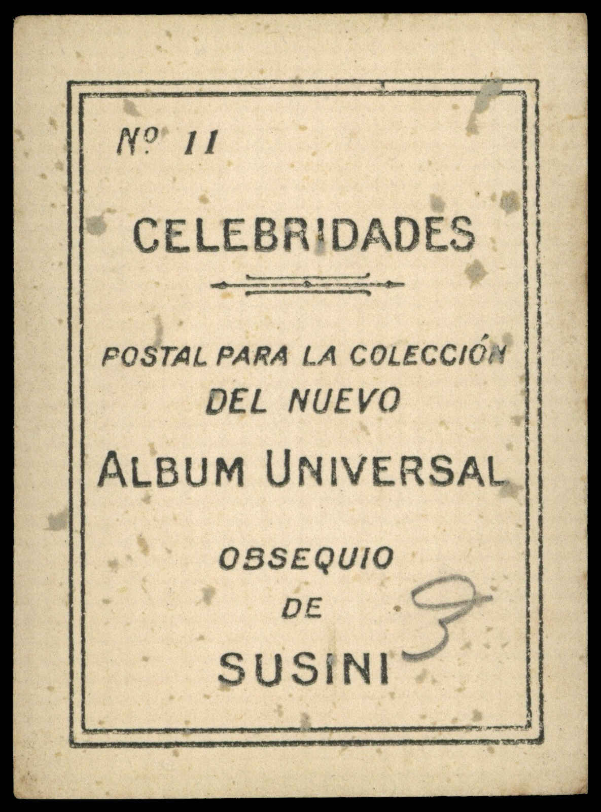 Susini - 'Celebridades' (1915) - Murillo Susini - 'Celebridades' (1915) - Murillo