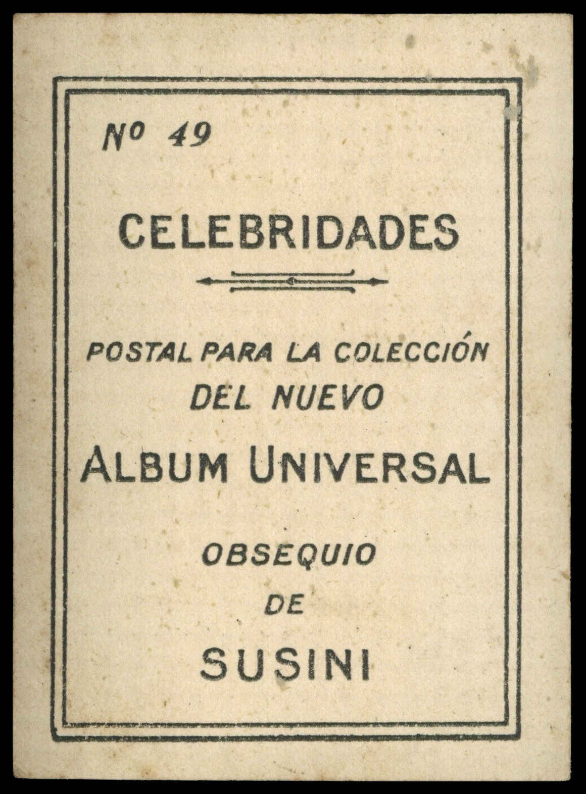 Susini - 'Celebridades' (1915) - Dr. Albarran Susini - 'Celebridades' (1915) - Dr. Albarran