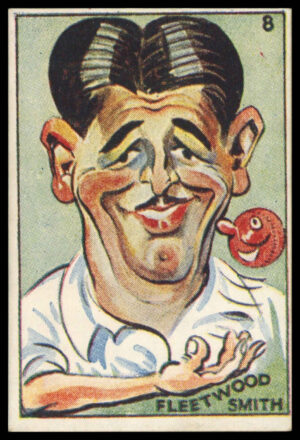 Sweetacres - 'Cricketers (Caricatures)' (1938) - L. O'B. Fleetwood-Smith (Victoria) Sweetacres - 'Cricketers (Caricatures)' (1938) - L. O'B. Fleetwood-Smith (Victoria)