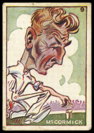Sweetacres - 'Cricketers (Caricatures)' (1938) - E.L. McCormick (Victoria) Sweetacres - 'Cricketers (Caricatures)' (1938) - E.L. McCormick (Victoria)