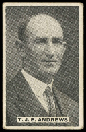 Sweetacres - 'Prominent Cricketers' (1932) - T.J.E. Andrews (Petersham)