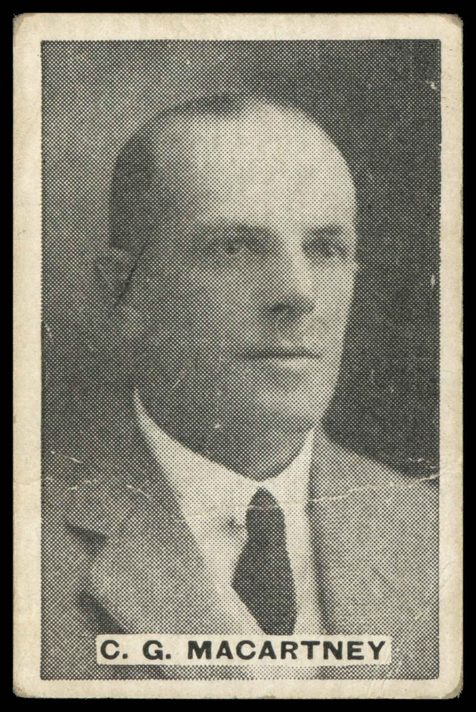 Sweetacres - 'Prominent Cricketers' (1932) - C.G. Macartney (New South Wales) Sweetacres - 'Prominent Cricketers' (1932) - C.G. Macartney (New South Wales)