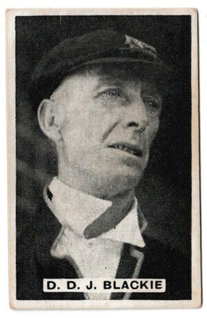 Sweetacres - 'Cricketers - Prominent Cricketers' (1932) - D.D. Blackie (Victoria)