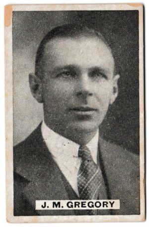 Sweetacres - 'Cricketers - Prominent Cricketers' (1932) - J.M. Gregory (New South Wales)