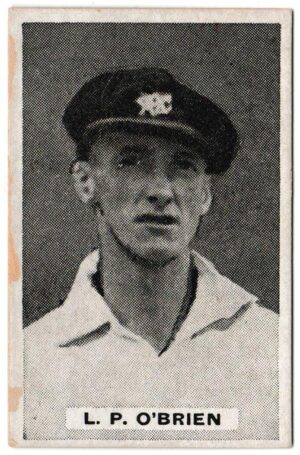 Sweetacres - 'Cricketers - Prominent Cricketers' (1932) - L.P. O'Brien (Victoria) Sweetacres - 'Cricketers - Prominent Cricketers' (1932) - L.P. O'Brien (Victoria)