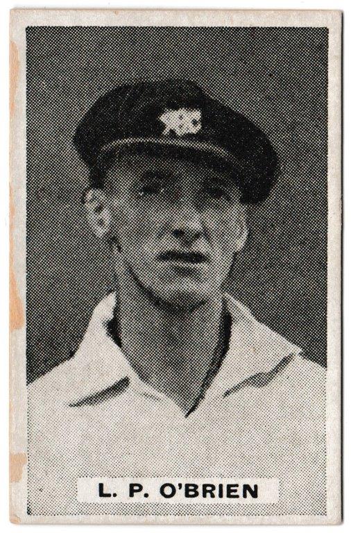 Sweetacres - 'Cricketers - Prominent Cricketers' (1932) - L.P. O'Brien (Victoria) Sweetacres - 'Cricketers - Prominent Cricketers' (1932) - L.P. O'Brien (Victoria)