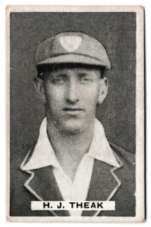Sweetacres - 'Cricketers - Prominent Cricketers' (1932) - H.J. Theak (New South Wales)